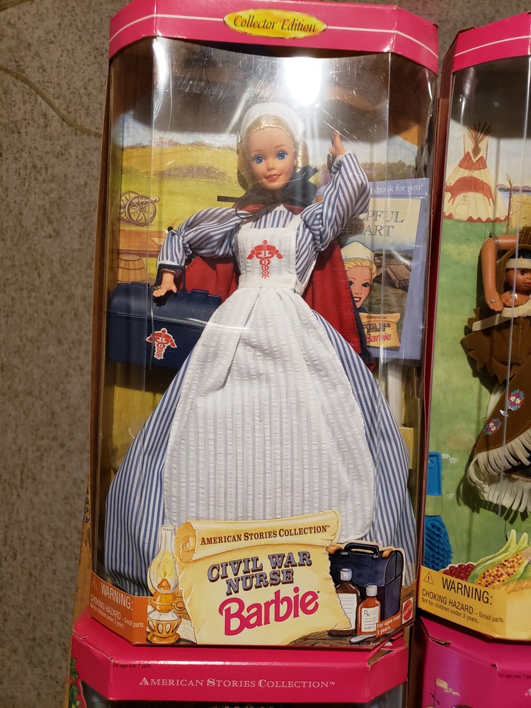 Six Vintage American Stories Collection Barbies